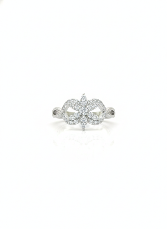 Bridal Star Stone Ring
