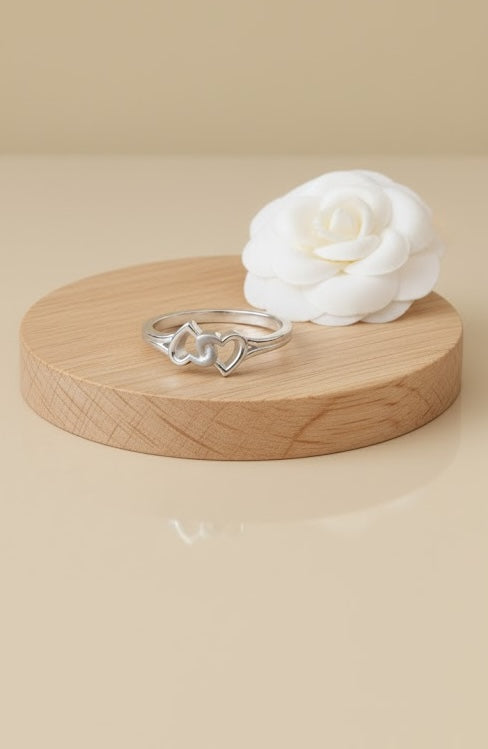 Entwined Hearts Ring